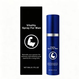 Men Vitality Intimate Spray With Epimedium, Ginseng & Maca Root Extracts, Enhance Stamina & Intimate Pleasure