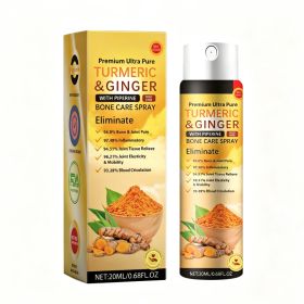 Turmeric Ginger Joint Care Spray With Piperine, Fast Relief For Joint & Bone Discomfort, Supports Joint Flexibility & Mobility, 20ml