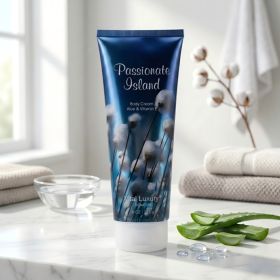 Passionate Island Moisturizing Body Cream, Ultra-Nourishing Lotion With Vitamin E, Aloe & Shea Butter, 8 OZ-226g