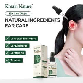 Kreain Nature  Ear Care Drops Gentle Formula, Non-Irritating Gentle Formula, Easy To Use & Portable Dealsforyoudays