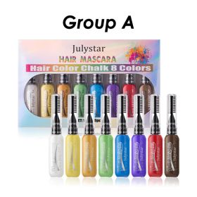 Easy To Apply Color Without Taking Off Makeup Multi Color Eye Black Makeup Durable Waterproof Party With Brush Eye Black Suit (Option: A)