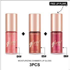 PHOFAY Moisturizing Shimmer Lip Gloss (Option: Set5)