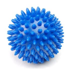 Hard thorn massage ball hand holding thorn ball touch training ball pvc acupressure massage ball yoga ball (Option: Blue2-9cm)
