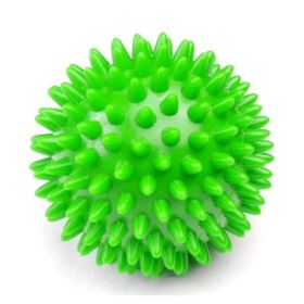 Hard thorn massage ball hand holding thorn ball touch training ball pvc acupressure massage ball yoga ball (Option: Green2-7.5cm)