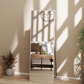 Rectangle Full Body Mirror, Full Length Standing Mirror, Hanging Or Leaning, For Home (Option: 2164)