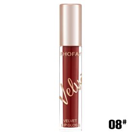 PHOFAY Velvet Lip Gloss (Option: 08)