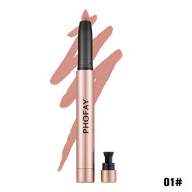 PHOFAY MATTE LIP LINER LIPSTICK PEN (Option: 1)