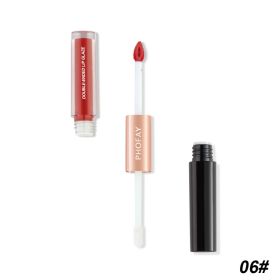 CL021 Double Head Non-stick Cup Lip Gloss (Option: 06)