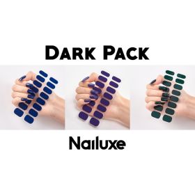 Pure Color 16 Nail Stickers (Option: Set7-1PC)