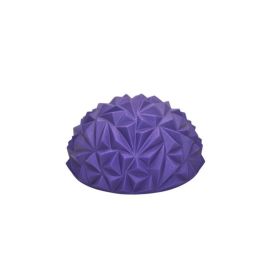 Hard thorn massage ball hand holding thorn ball touch training ball pvc acupressure massage ball yoga ball (Option: Purple-One size)