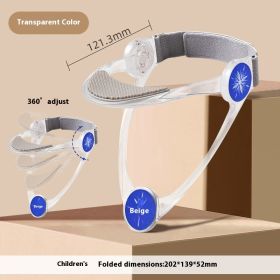 Adjustable Neck Support Relax Neck Raise Correction Cervical Spine (Option: Children's Transparent-Free Size)
