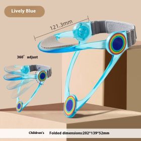 Adjustable Neck Support Relax Neck Raise Correction Cervical Spine (Option: Children's Blue-Free Size)