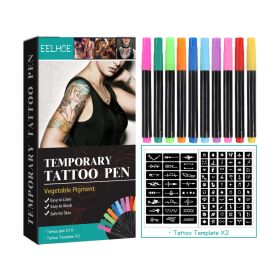 Temporary Tattoo Pen Set (Option: 2PCS)