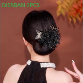 Starry Flower Hair Band Artifact For A Lazy (Option: 2PCS)