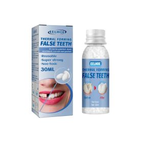 EELHOE Moldable Dental Putty 30ml Box Movie Makeup Dentures, Temporary Tooth Filling Putty For Fixing Cavities And Gaps (Option: 2PCS)