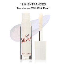 Solid Jelly Lipstick Crystal Lip Balm Water Wave Mirror Lip Gloss Long Lasting Moisturizing Lip Glaze Lip Care Makeup (Option: 121Entranced)