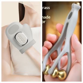 Intelligent Hot Compress Air Pressure Finger Joint Wrist Massage Instrument (Option: Neutral English Set)