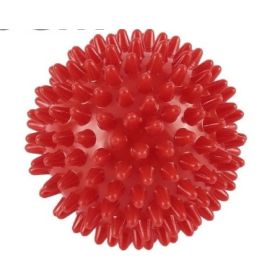 Hard thorn massage ball hand holding thorn ball touch training ball pvc acupressure massage ball yoga ball (Option: Red-6cm)