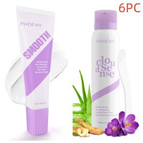 C-H006 Spray Depilatory Cream (Option: Set A-6PCS)