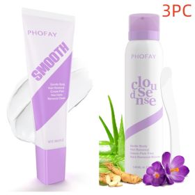 C-H006 Spray Depilatory Cream (Option: Set A-3PCS)