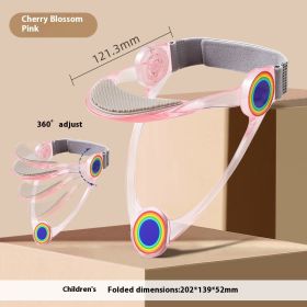 Adjustable Neck Support Relax Neck Raise Correction Cervical Spine (Option: Children's Pink-Free Size)